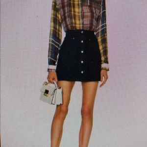 Rag & Bone NWT suede mini skirt Size 8